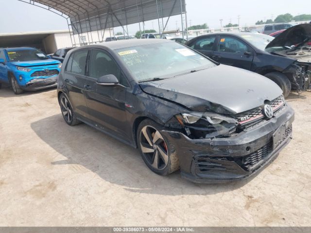 VOLKSWAGEN GOLF 2018 3vw547au5jm251483