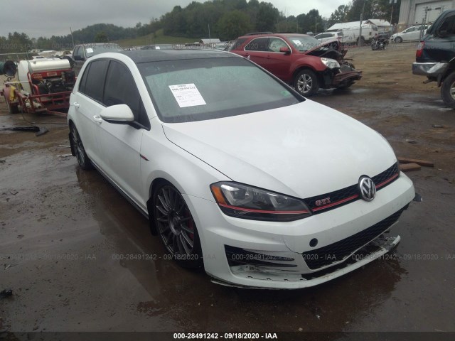 VOLKSWAGEN GOLF 2017 3vw547au6hm061525