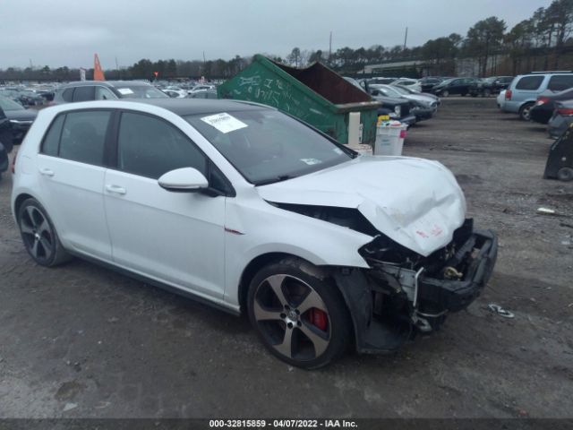 VOLKSWAGEN GOLF 2017 3vw547au7hm044829