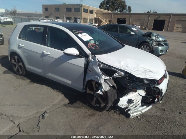 VOLKSWAGEN GOLF 2017 3vw547au7hm076504