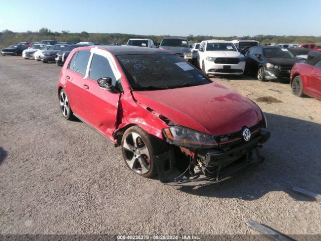 VOLKSWAGEN GOLF 2017 3vw547au8hm019793