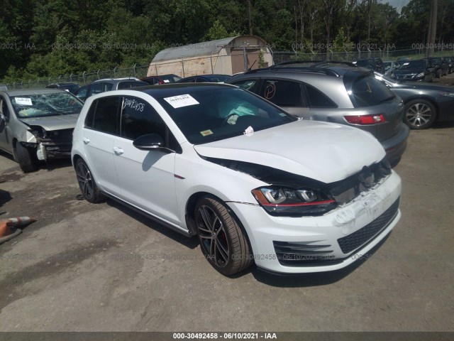 VOLKSWAGEN GOLF 2017 3vw547au8hm043480