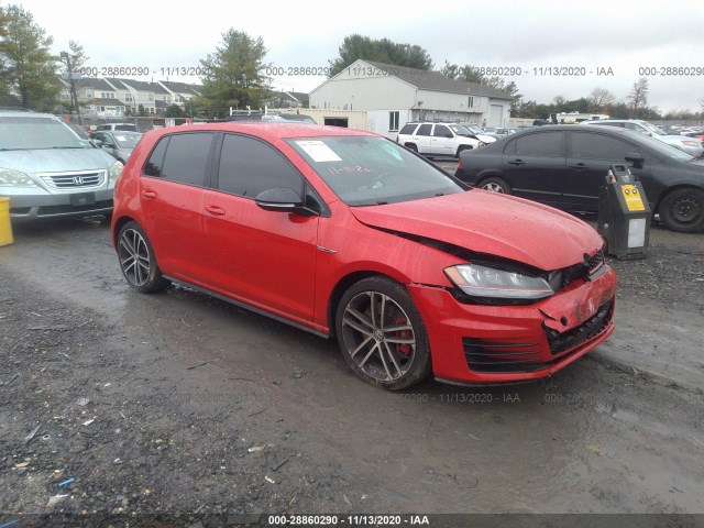 VOLKSWAGEN GOLF 2017 3vw547au8hm043723