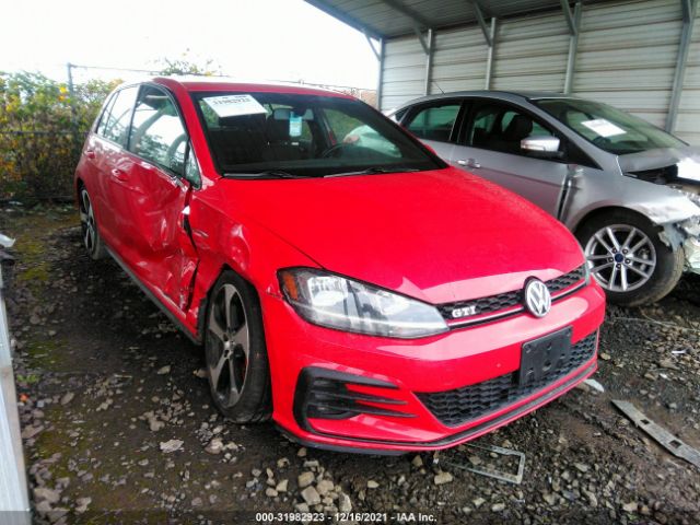 VOLKSWAGEN GOLF 2018 3vw547au8jm295820