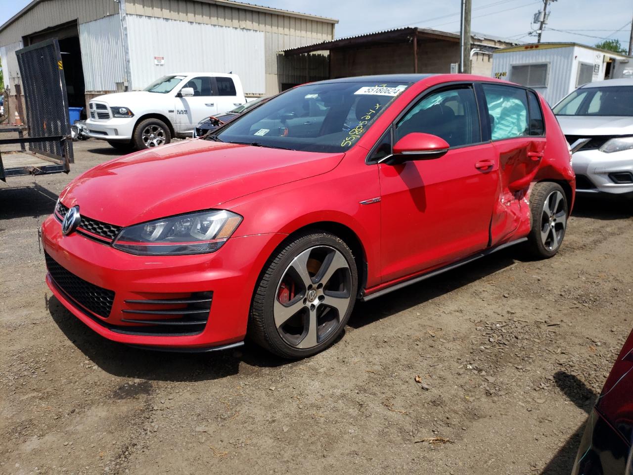 VOLKSWAGEN GTI 2017 3vw547au9hm043486