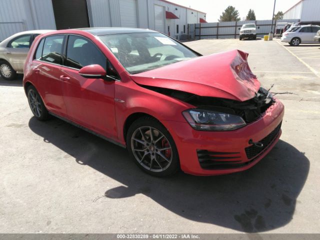 VOLKSWAGEN GOLF 2017 3vw547au9hm076150