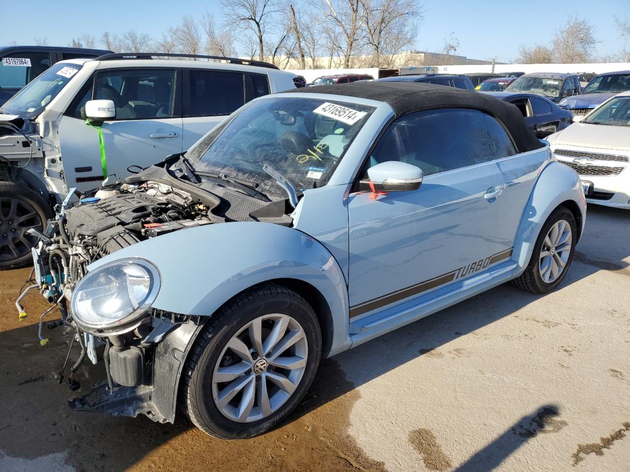 VOLKSWAGEN BEETLE 2015 3vw5a7at6fm815066