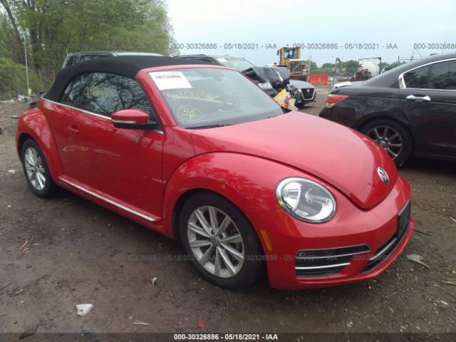 VOLKSWAGEN BEETLE CONVERTIBLE 2019 3vw5daat0km510306