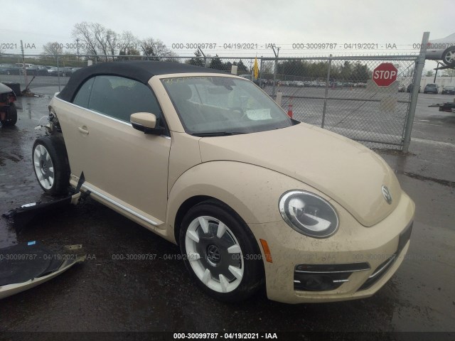 VOLKSWAGEN BEETLE CONVERTIBLE 2019 3vw5daat5km511192