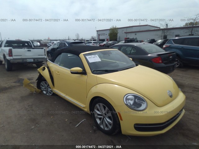 VOLKSWAGEN BEETLE CONVERTIBLE 2013 3vw5l7at1dm815676