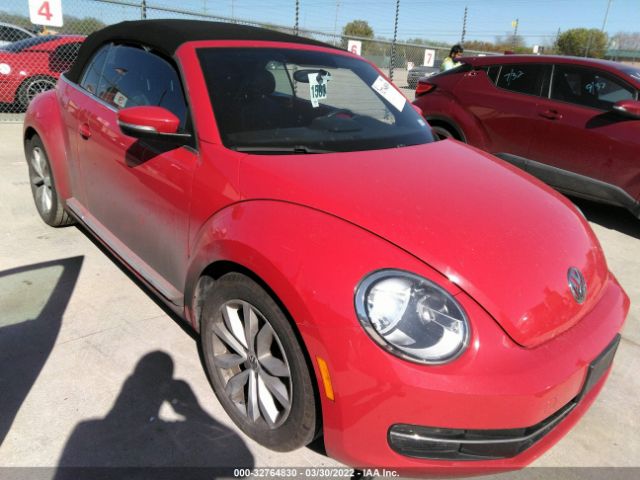 VOLKSWAGEN BEETLE CONVERTIBLE 2013 3vw5l7at1dm829884