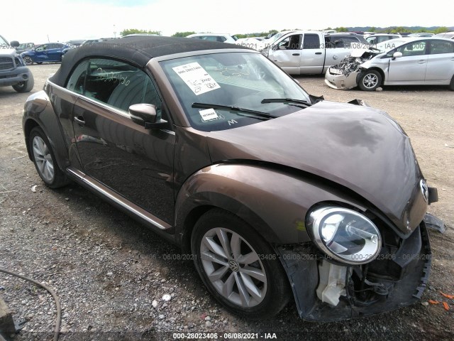 VOLKSWAGEN BEETLE CONVERTIBLE 2013 3vw5l7at3dm814965