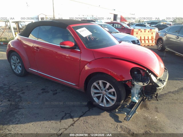 VOLKSWAGEN BEETLE CONVERTIBLE 2014 3vw5l7at4em821070