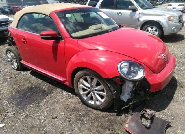 VOLKSWAGEN BEETLE CONVERTIBLE 2014 3vw5l7at4em823854