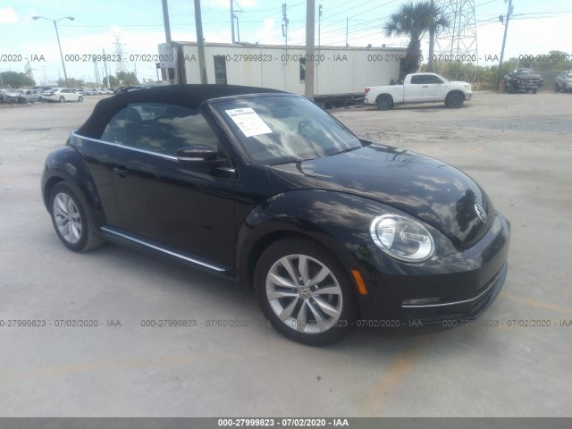 VOLKSWAGEN BEETLE CONVERTIBLE 2013 3vw5l7at6dm825460