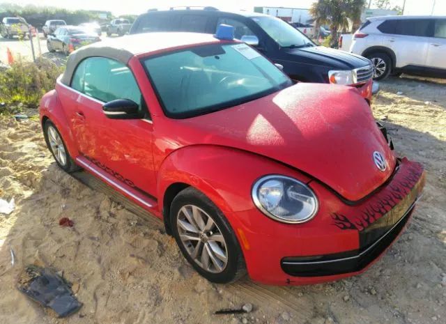 VOLKSWAGEN BEETLE CONVERTIBLE 2013 3vw5l7at7dm822082