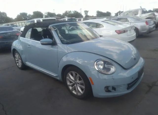 VOLKSWAGEN BEETLE CONVERTIBLE 2013 3vw5l7at8dm815917