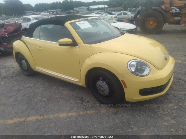 VOLKSWAGEN BEETLE CONVERTIBLE 2013 3vw5p7at0dm812238