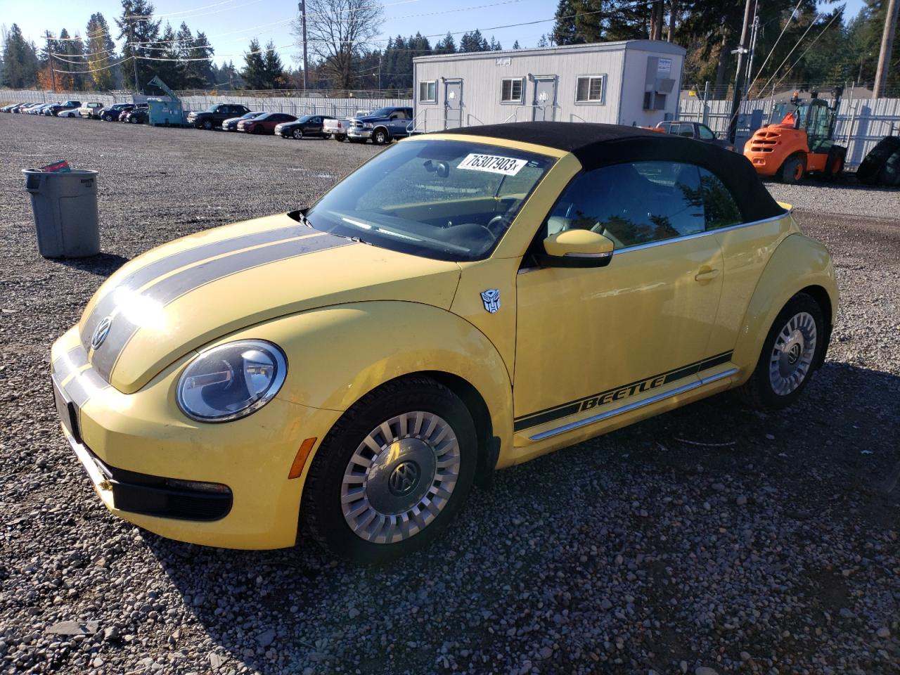 VOLKSWAGEN BEETLE 2013 3vw5p7at0dm821263