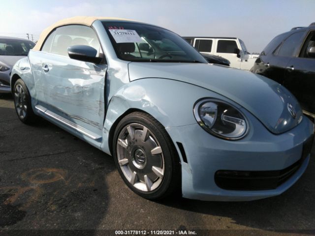 VOLKSWAGEN BEETLE CONVERTIBLE 2013 3vw5p7at0dm826009