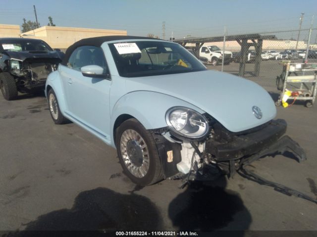 VOLKSWAGEN BEETLE CONVERTIBLE 2013 3vw5p7at1dm831607