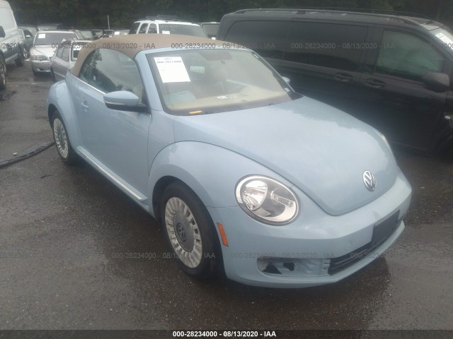 VOLKSWAGEN BEETLE CONVERTIBLE 2014 3vw5p7at1em802481