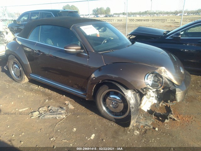 VOLKSWAGEN BEETLE CONVERTIBLE 2013 3vw5p7at2dm802486