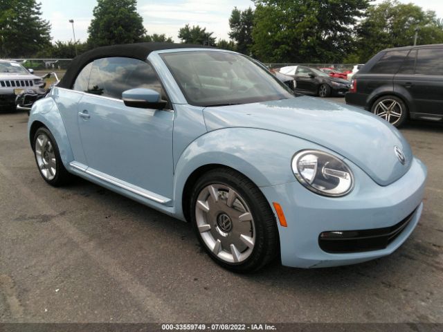 VOLKSWAGEN BEETLE CONVERTIBLE 2013 3vw5p7at2dm814590