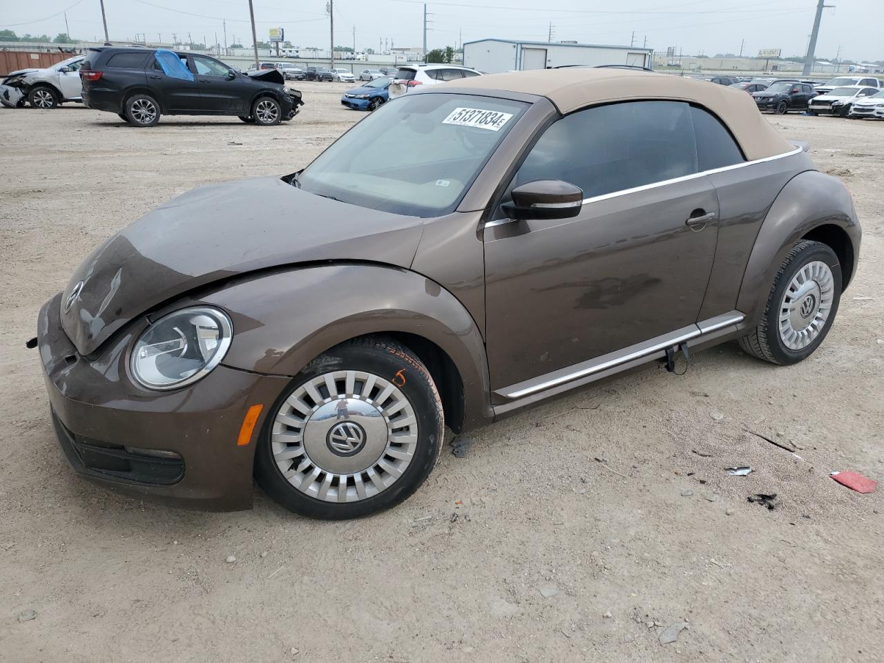 VOLKSWAGEN BEETLE 2013 3vw5p7at2dm826593