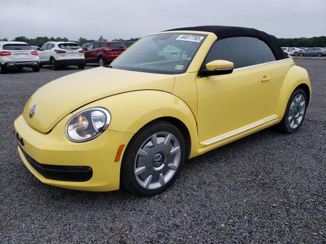 VOLKSWAGEN BEETLE CONVERTIBLE 2014 3vw5p7at2em803185