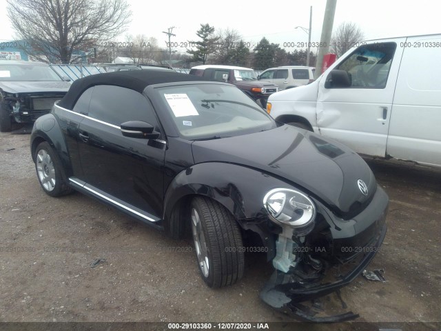 VOLKSWAGEN BEETLE CONVERTIBLE 2013 3vw5p7at3dm803131