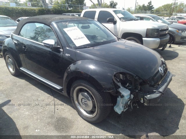 VOLKSWAGEN BEETLE CONVERTIBLE 2013 3vw5p7at4dm801274