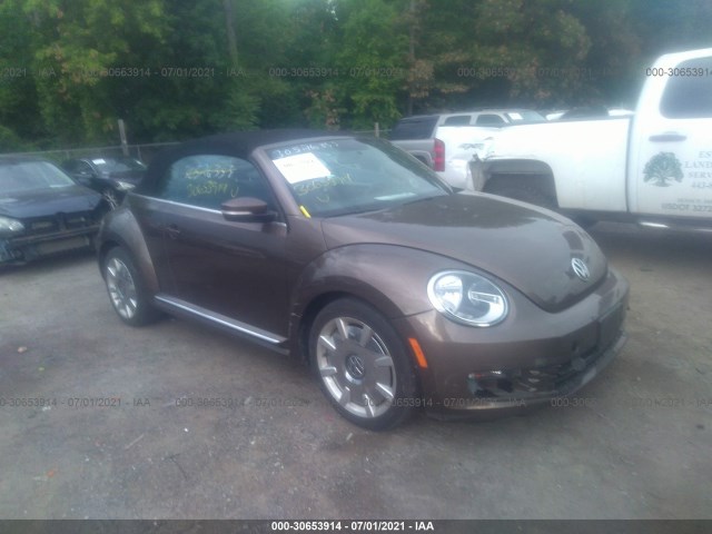 VOLKSWAGEN BEETLE CONVERTIBLE 2013 3vw5p7at4dm826613