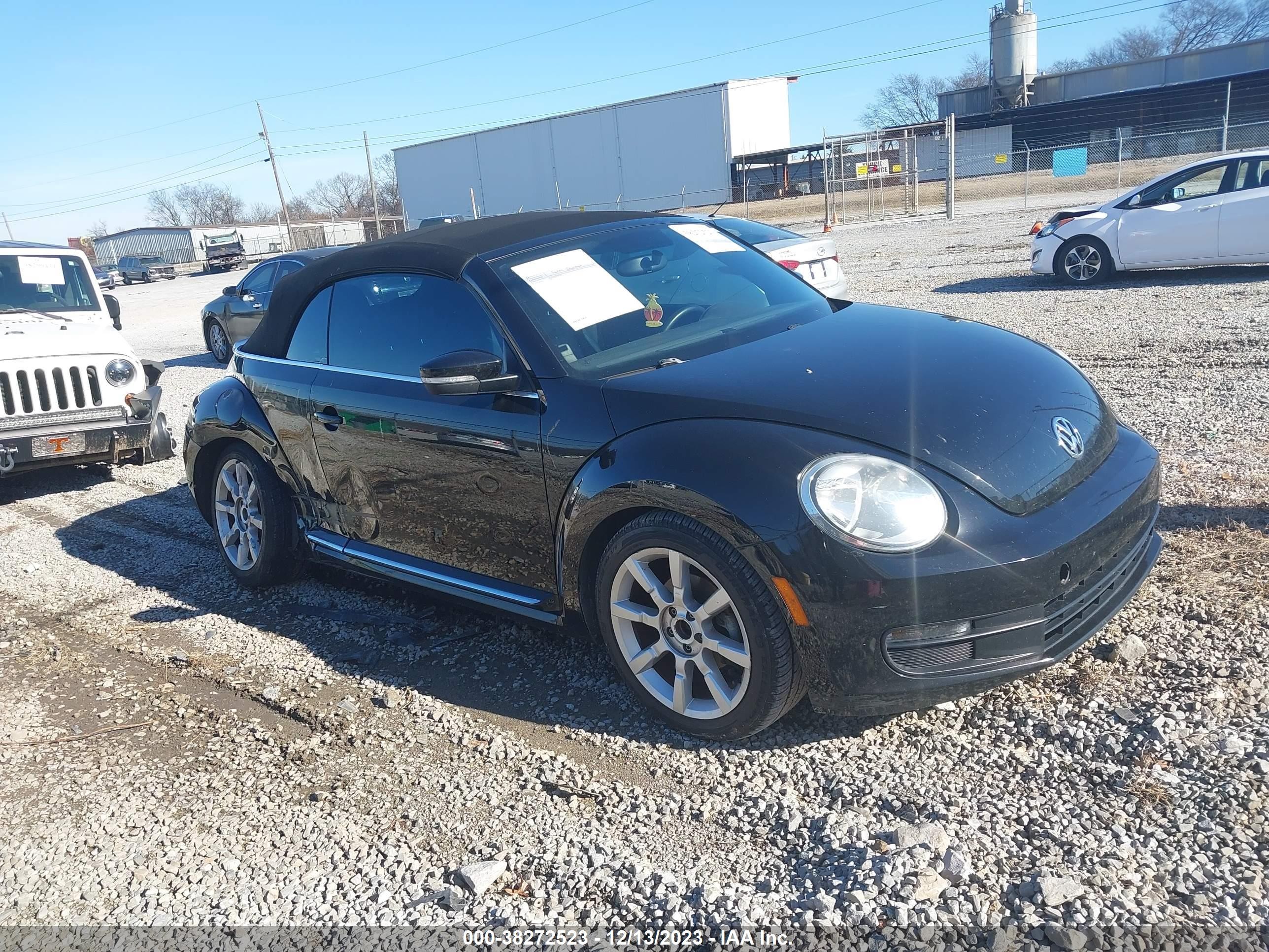 VOLKSWAGEN BEETLE 2013 3vw5p7at6dm811014