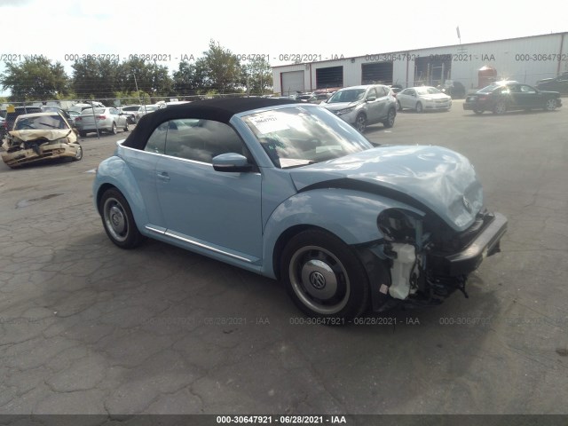 VOLKSWAGEN BEETLE CONVERTIBLE 2013 3vw5p7at8dm803108