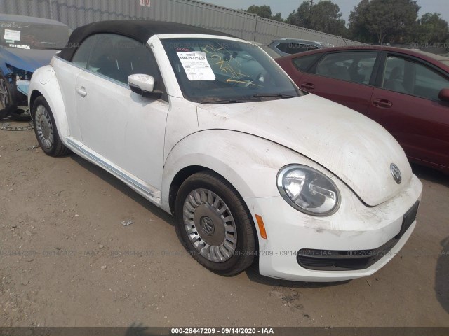 VOLKSWAGEN BEETLE CONVERTIBLE 2013 3vw5p7at9dm818264