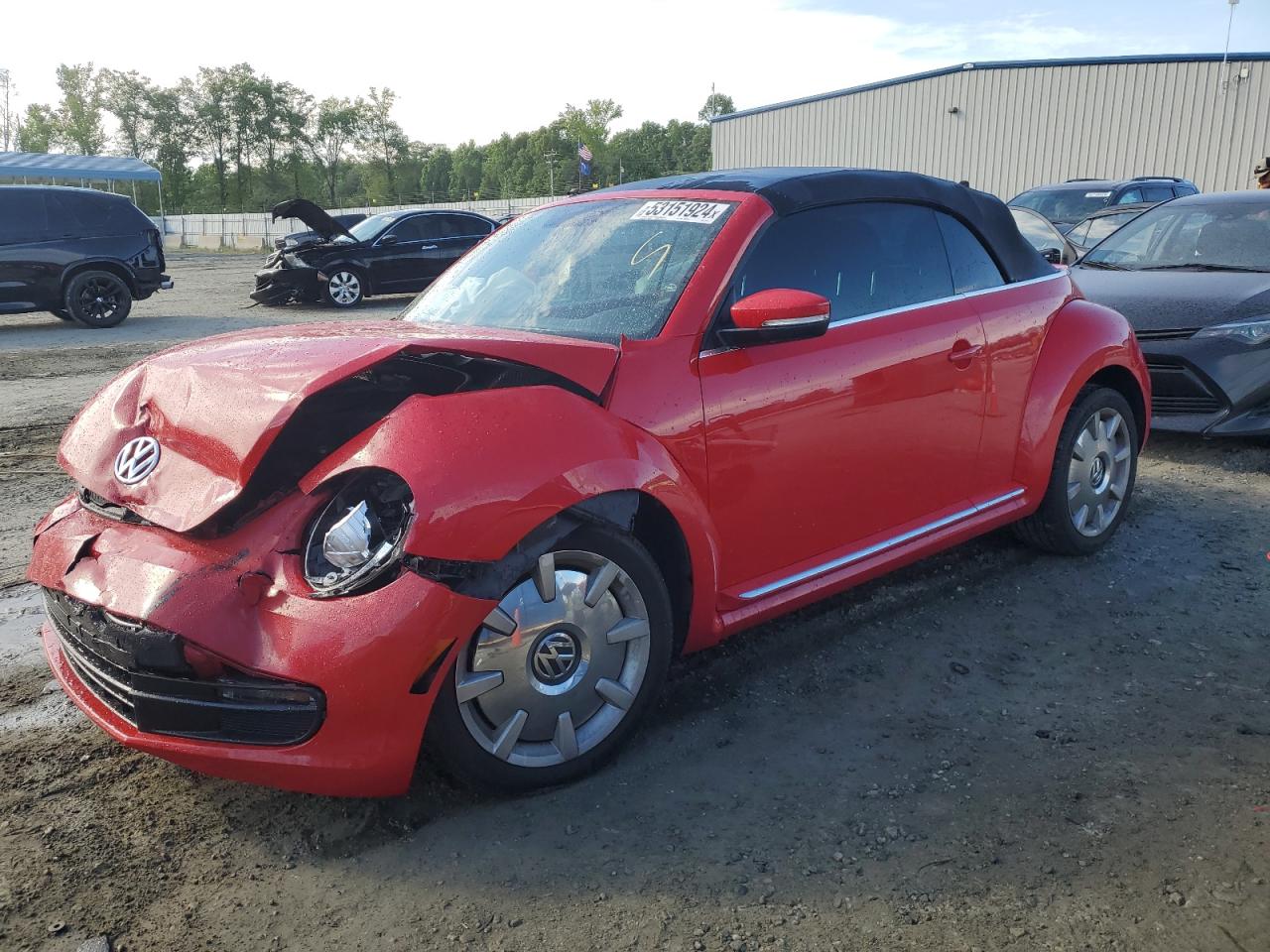 VOLKSWAGEN BEETLE 2013 3vw5p7at9dm824498