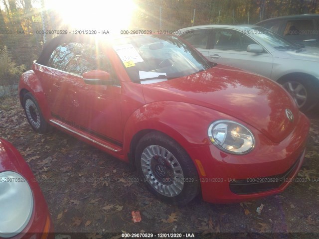 VOLKSWAGEN BEETLE CONVERTIBLE 2014 3vw5p7at9em806634