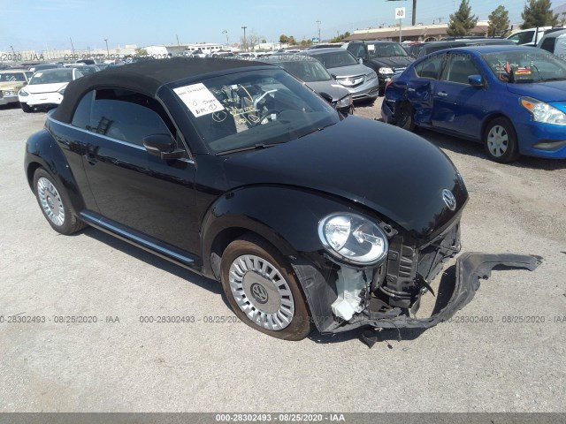 VOLKSWAGEN BEETLE CONVERTIBLE 2014 3vw5p7atxem806190