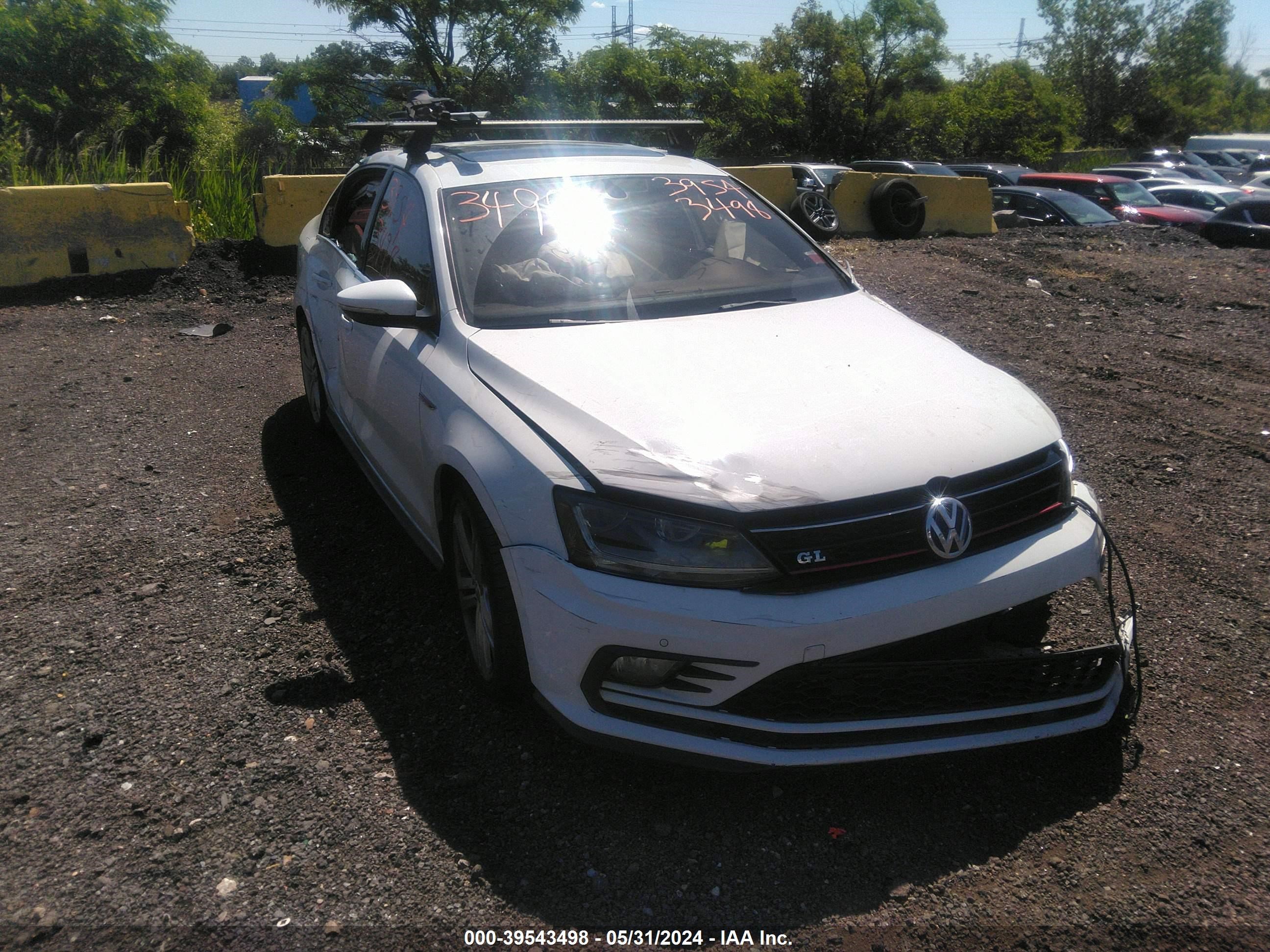 VOLKSWAGEN JETTA 2017 3vw5t7aj1hm282233