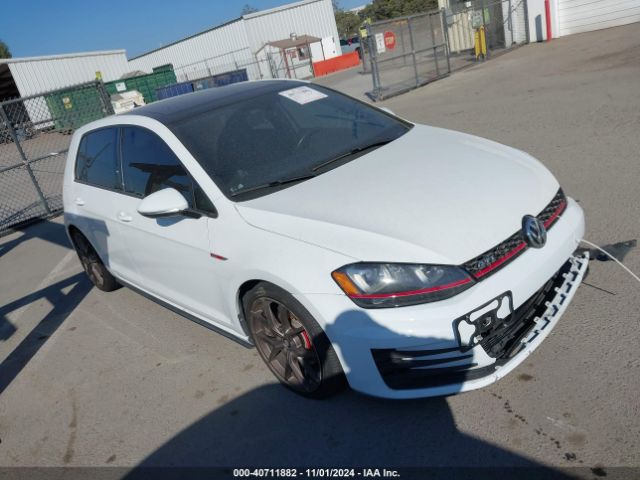 VOLKSWAGEN GOLF GTI 2016 3vw5t7au0gm041692