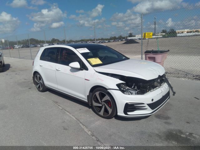 VOLKSWAGEN GOLF 2019 3vw5t7au6km002419