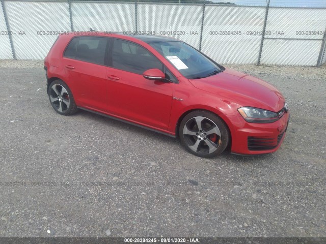 VOLKSWAGEN GOLF 2016 3vw5t7au7gm049935