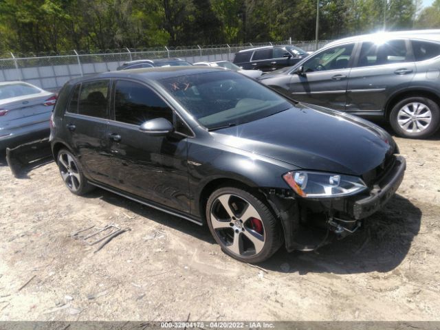 VOLKSWAGEN GOLF 2017 3vw5t7au8hm058712