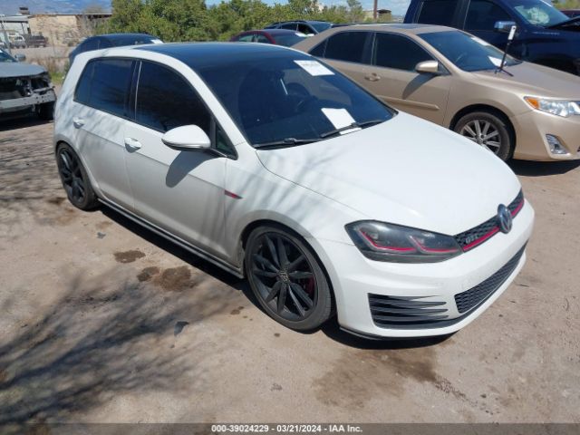 VOLKSWAGEN GOLF 2015 3vw5t7au9fm017308