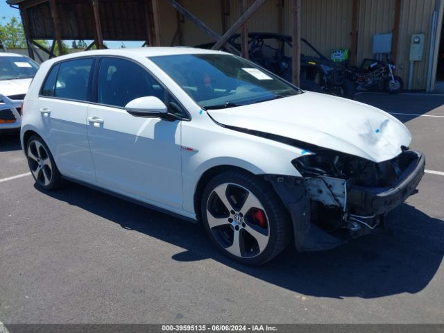 VOLKSWAGEN GOLF 2017 3vw5t7au9hm018235