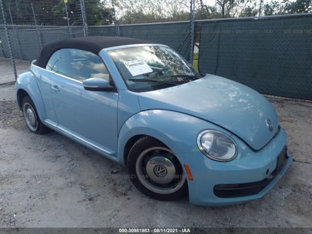 VOLKSWAGEN BEETLE CONVERTIBLE 2013 3vw5x7at2dm803864