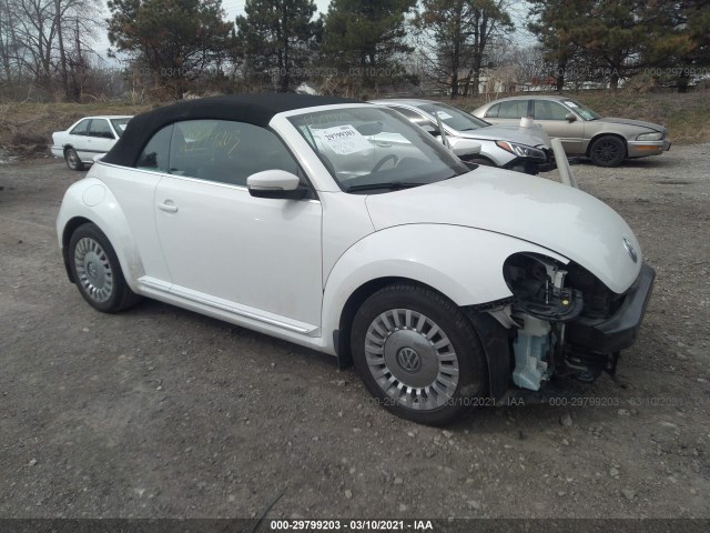 VOLKSWAGEN BEETLE CONVERTIBLE 2014 3vw5x7at2em806281