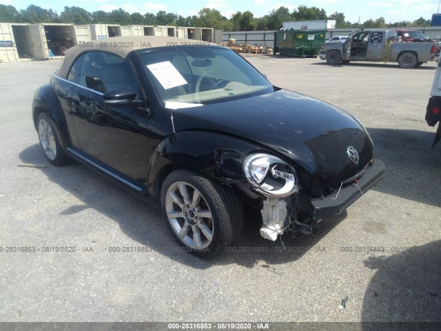 VOLKSWAGEN BEETLE CONVERTIBLE 2013 3vw5x7at3dm815151