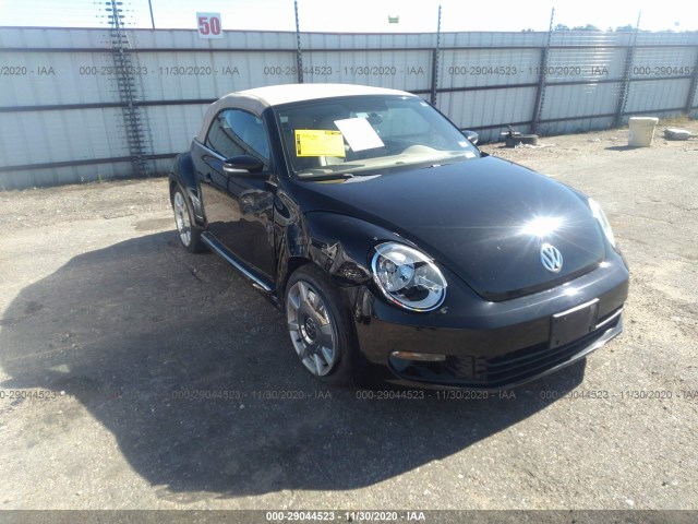 VOLKSWAGEN BEETLE CONVERTIBLE 2013 3vw5x7at4dm824778